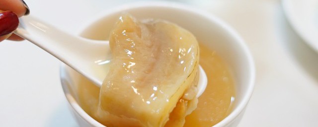 鱼胶有什么营养和功效 鱼胶对身体的营养和功效介绍